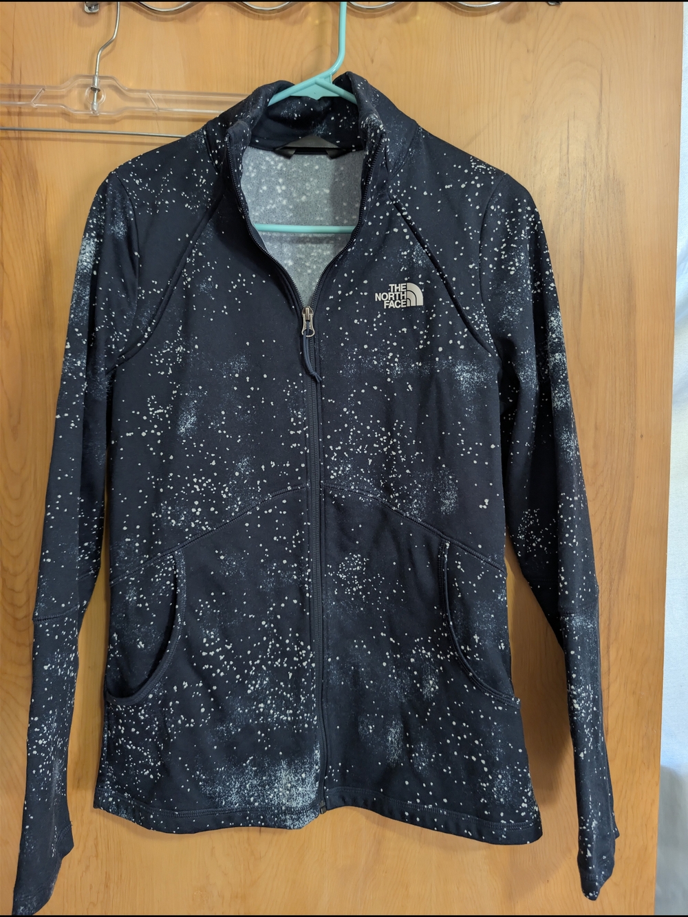 The North Face Women's Black Speckled Full-Zip Jacket